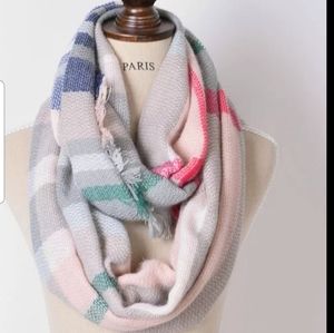 Flamingo /Autumn and Winter Knit Infinity Scarf